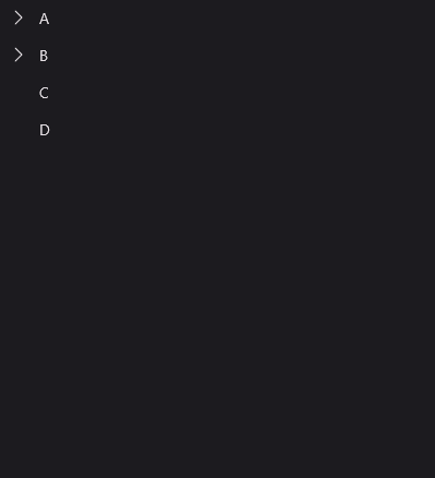 TreeView Dark
